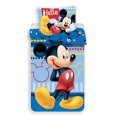 Voodipesukomplekt Mickey 140 x 200 cm + padjapüür 70 x 90 cm hind ja info | Laste voodipesu | hansapost.ee
