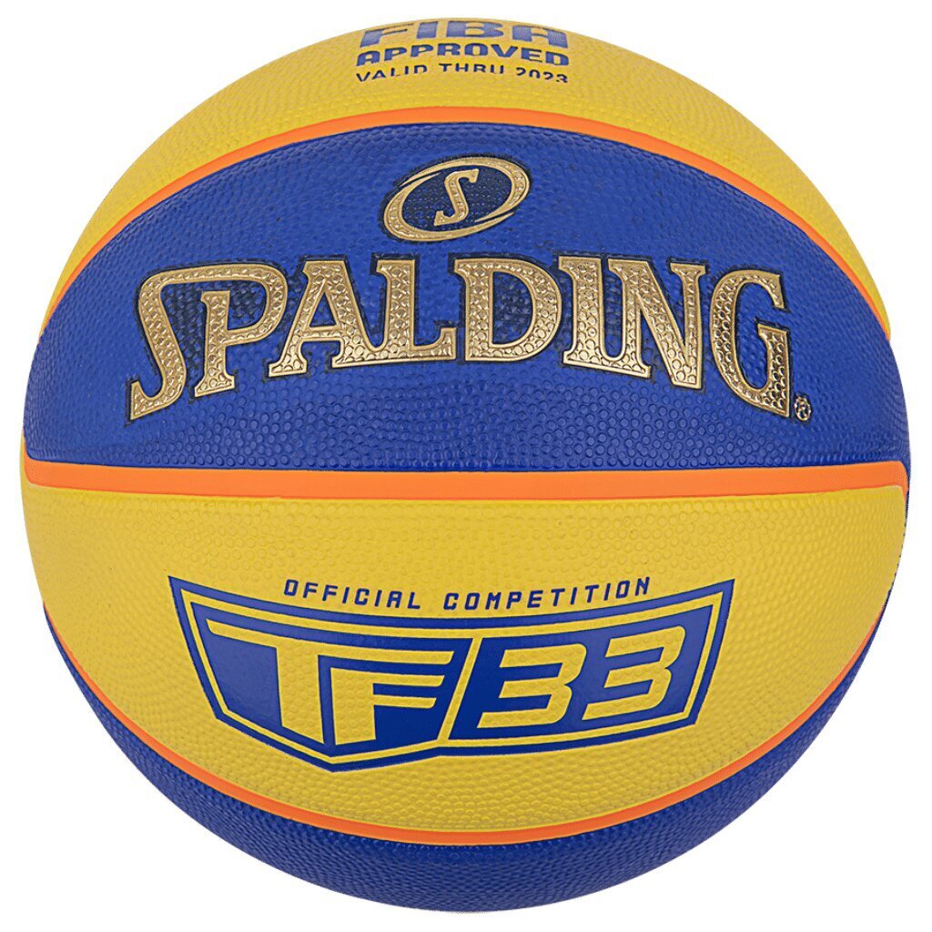 Korvpalli pall Spalding TF33 official 3x3, FIBA, 6 suurus hind ja info | Korvpallid | hansapost.ee