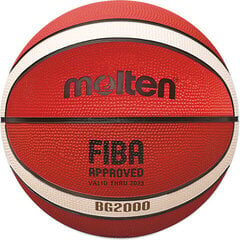 Korvpalli pall Molten B5G2000 FIBA hind ja info | Korvpallid | hansapost.ee