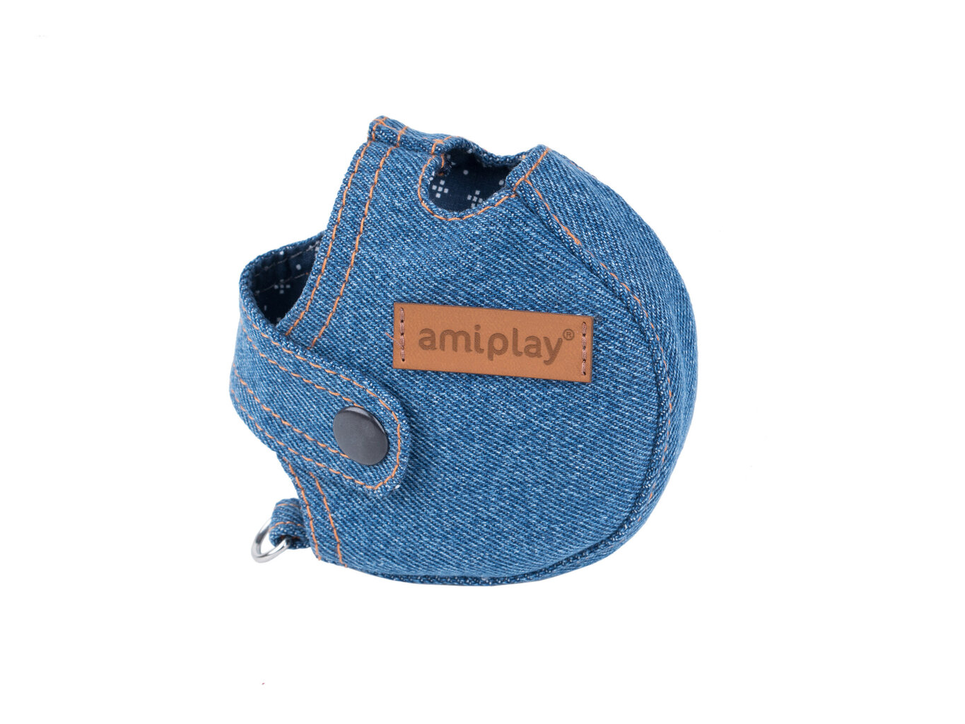 Amiplay Denim Blue jalutusrihma ümbris, M hind ja info | Jalutusrihmad koertele | hansapost.ee