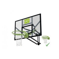 Баскетбольный щит с пружинным кольцом Exit Galaxy цена и информация | Другие баскетбольные товары | hansapost.ee