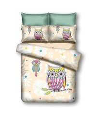 Простыня из микрофибры DecoKing Owls 155x220 см цена и информация | Шерсть | hansapost.ee