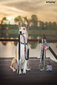 Amiplay reguleeritav jalutusrihm Adventure Moro 6in1, M, 100-200x1.5 cm hind ja info | Jalutusrihmad koertele | hansapost.ee