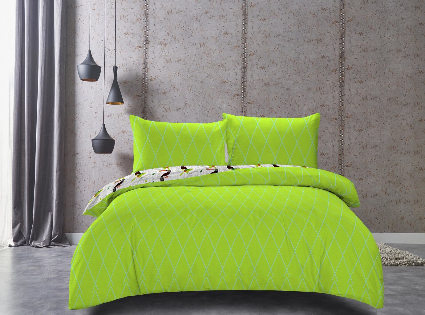 Decoking voodipesukomplekt Toucan - erinevad suurused hind ja info | Voodipesukomplektid | hansapost.ee