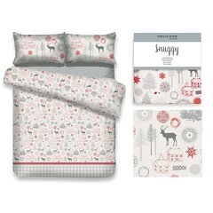 AmeliaHome рождественский комплект постельного белья Snuggy Lappi, 160x200, 3 шт. цена и информация | Комплекты постельного белья | hansapost.ee