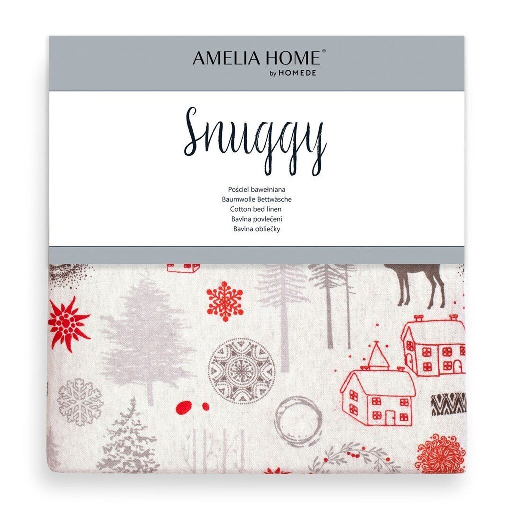 AmeliaHome voodipesukomplekt Snuggy Lappi 200x200, 3-osaline hind ja info | Voodipesukomplektid | hansapost.ee