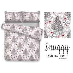 AmeliaHome voodipesukomplekt Snuggy Merry 200x220, 3-osaline hind ja info | Voodipesukomplektid | hansapost.ee