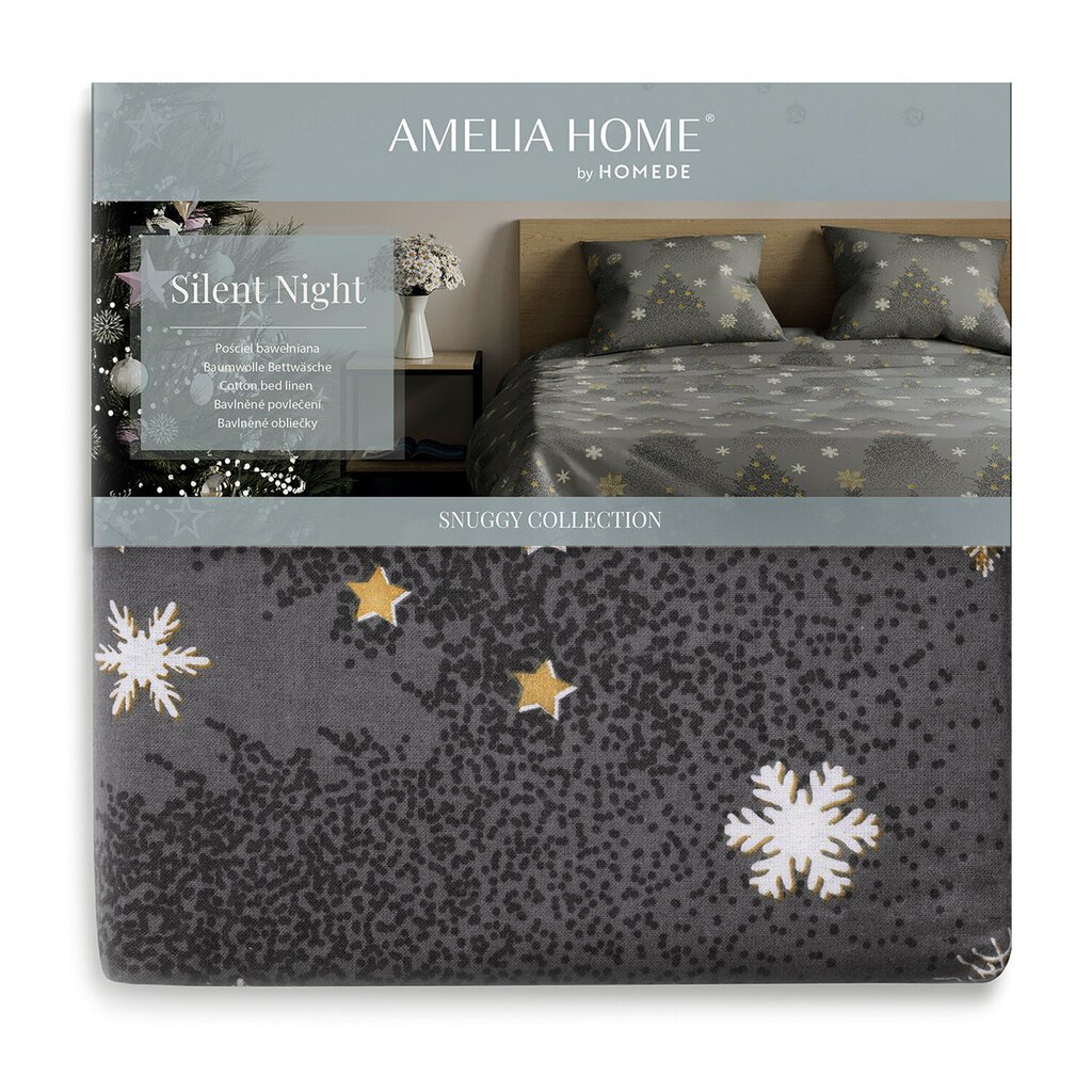 AmeliaHome voodipesukomplekt Snuggy Silentnight 200x200, 3-osaline цена и информация | Voodipesu | hansapost.ee