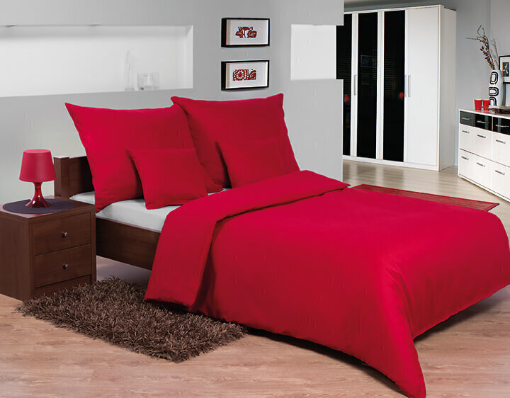 Voodipesukomplekt Gold Collection Red, 160x200 cm, 5-osaline hind ja info | Voodipesukomplektid | hansapost.ee