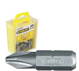 Kruvikeeraja ristpea ots Stanley PH1 25 mm (25 tk) 1-68-942 цена и информация | Механические инструменты | hansapost.ee