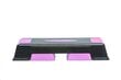 Stepipink Gymstick Stepper, must/roosa hind ja info | Stepipingid | hansapost.ee