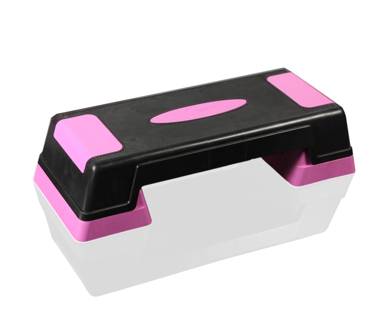 Stepipink Gymstick Stepper, must/roosa hind ja info | Stepipingid | hansapost.ee