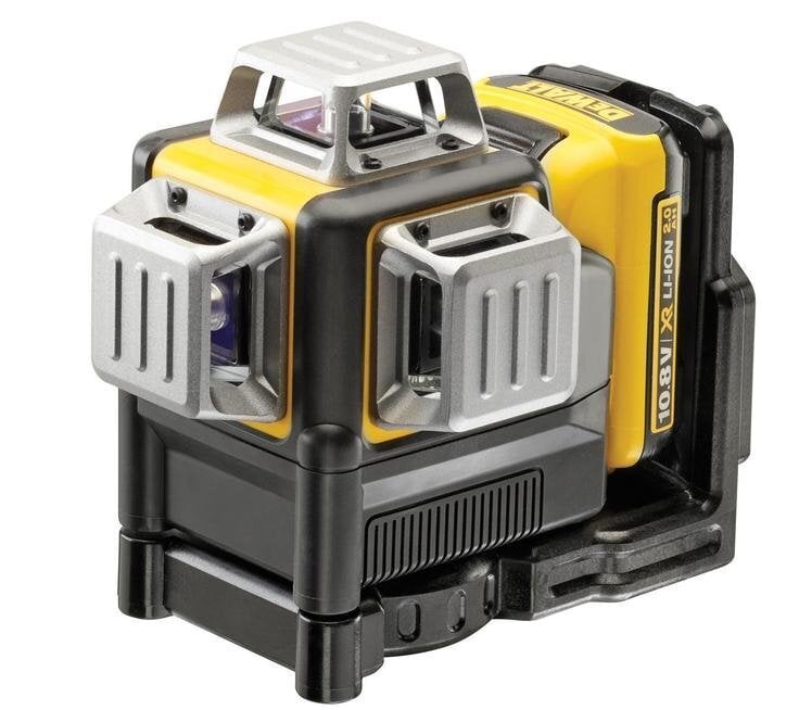 Dewalt 3-tasapinnaline lineaarne laser 10,8V 2,0Ah (DCE089D1G) цена и информация | Käsitööriistad | hansapost.ee