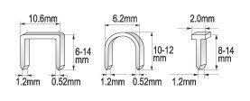 Klambripüstol Yato 6–14 mm (YT-7000) kaina ir informacija | Käsitööriistad | hansapost.ee