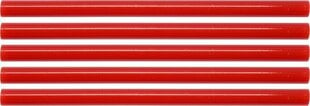 Палочки горячего клея, красные 11,2 х 200мм 5шт. (YT-82434) цена и информация | Механические инструменты | hansapost.ee