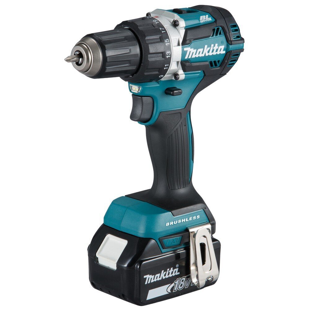 Akutrell Makita DDF484RTJ, 18V Li-ion / 2x 5,0 Ah Li-ion hind ja info | Akutrellid, puurid ja kruvikeerajad | hansapost.ee