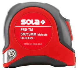 Mõõdulint PRO-TM Sola 3mx19mm, EC I цена и информация | Механические инструменты | hansapost.ee