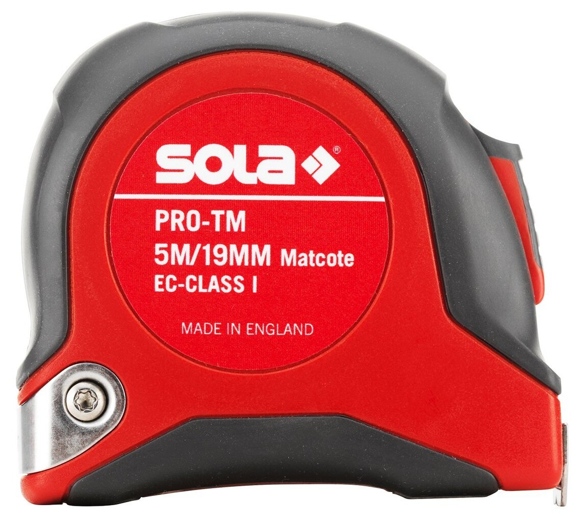 Mõõdulint PRO-TM Sola 8mx25mm, EC I hind ja info | Käsitööriistad | hansapost.ee