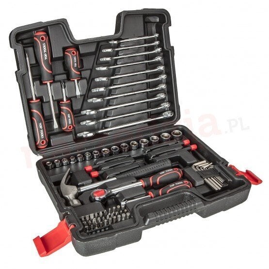 Tööriistakomplekt Top Tools 38D500, 73 tk hind ja info | Käsitööriistad | hansapost.ee