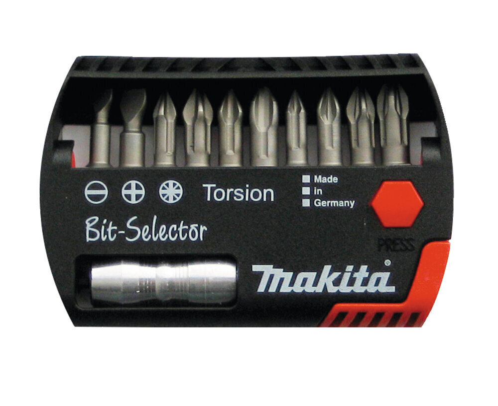 Otsikute komplekt Makita P-53730, 10 tk цена и информация | Käsitööriistad | hansapost.ee