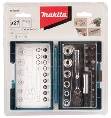 Otsikute komplekt Makita B-54081, 21 tk цена и информация | Механические инструменты | hansapost.ee