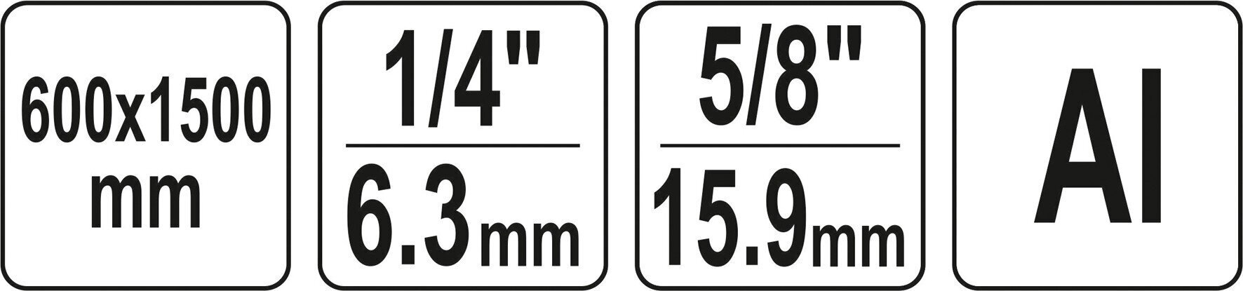 Tasane alus, statiiv, alumiinium 60-150cm Yato (YT-30451) hind ja info | Käsitööriistad | hansapost.ee