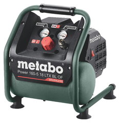 Akutoitel kompressor Power 160-5 18 LTX BL OF, karkass, Metabo цена и информация | Механические инструменты | hansapost.ee