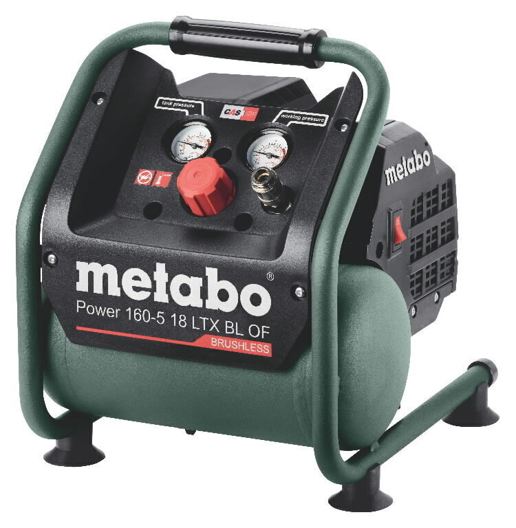 Akutoitel kompressor Power 160-5 18 LTX BL OF, karkass, Metabo цена и информация | Käsitööriistad | hansapost.ee