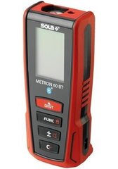 Laser kauguse mõõtmiseks Metron 60 BT, ±1.5 mm, 0.05-60 m Sola hind ja info | Käsitööriistad | hansapost.ee