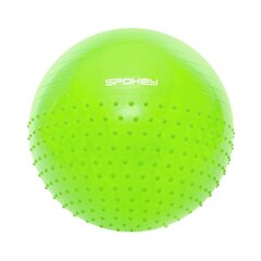 Гимнастический мяч Spokey Half Fit 65 см, зеленый цена и информация | Spokey Товары для гимнастики и фитнеса | hansapost.ee