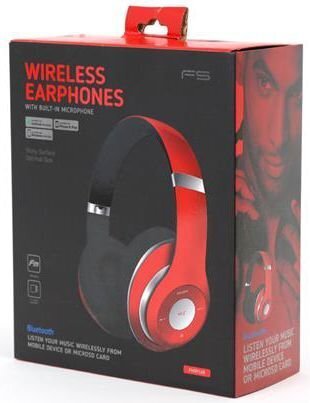 Juhtmevabad mikrofoniga kõrvaklapid Omega Freestyle FH0916, punane цена и информация | Kõrvaklapid | hansapost.ee