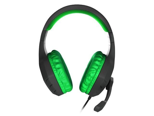Mänguri kõrvaklapid Natec Genesis Argon 200, must/roheline цена и информация | Kõrvaklapid | hansapost.ee