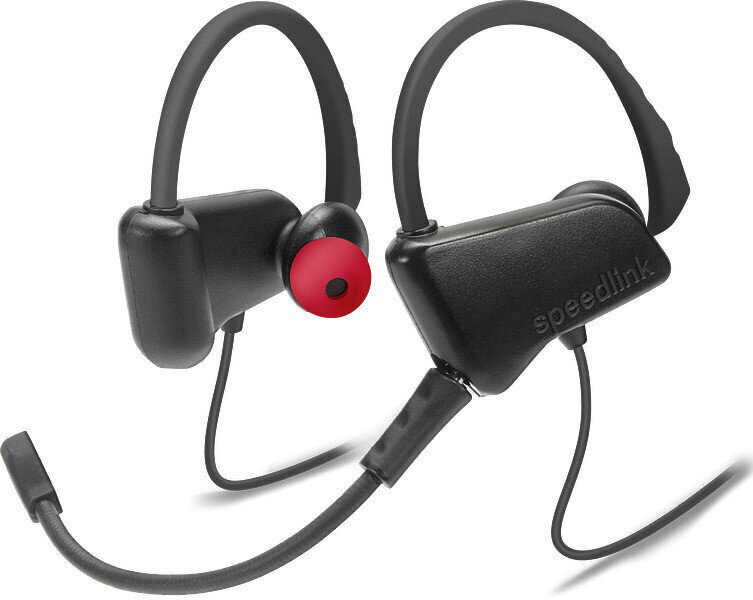 Speedlink kõrvaklapid + mikrofon Juzar Gaming Ear Buds (SL-860020-BKRD) цена и информация | Kõrvaklapid | hansapost.ee