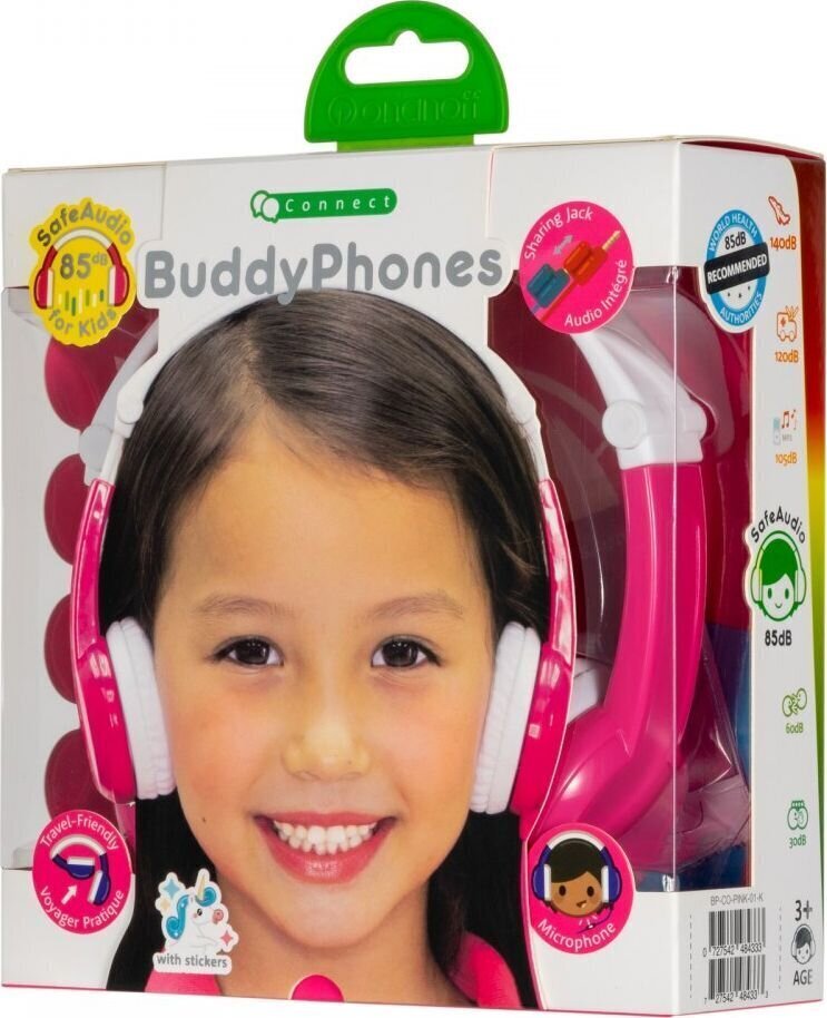 BuddyPhones 3+ Connect 85 hind ja info | Kõrvaklapid | hansapost.ee