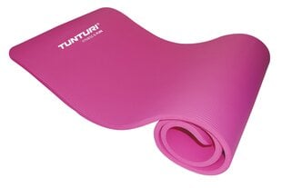 Коврик для гимнастики Tunturi NBR 180x60x1,5 см, розовый цена и информация | Tunturi Спорт, досуг, туризм | hansapost.ee