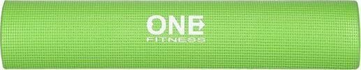 Joogamatt One Fitness YM02 173x61x0,6 cm, roheline hind ja info | Joogamatid | hansapost.ee