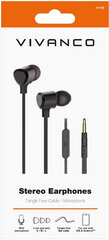 Vivanco kõrvaklapid Stereo Earphones (61738) hind ja info | Kõrvaklapid | hansapost.ee