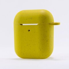 Ksix Apple AirPods Eco-Friendly Case Yellow hind ja info | KSIX Heli- ja videoseadmed, klaviatuurid ja hiired | hansapost.ee