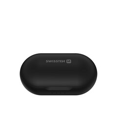 Стереонаушники Swissten Stone Buds Bluetooth 5.0 с микрофоном, черные цена и информация | Наушники | hansapost.ee