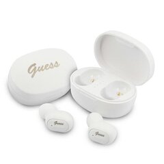 Беспроводные наушники Guess Bluetooth GUTWST30WH TWS, белые цена и информация | Наушники | hansapost.ee