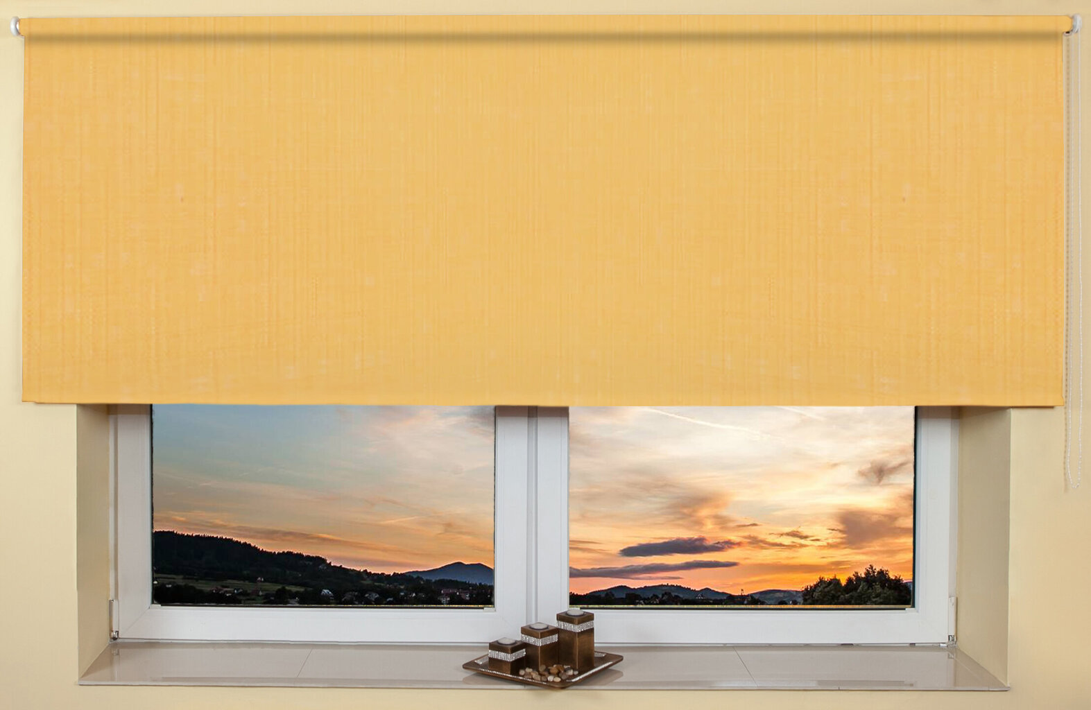 Seina / lae rulookardin 180x170 cm, 877 Oranž hind ja info | Rulood | hansapost.ee