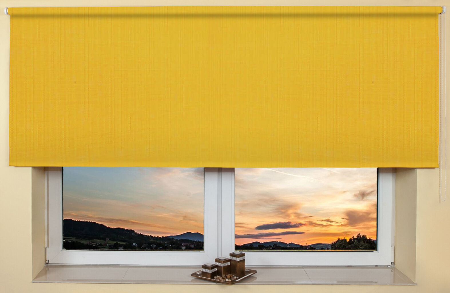 Seina / lae rulookardin 180x170 cm, 877 Oranž цена и информация | Rulood | hansapost.ee