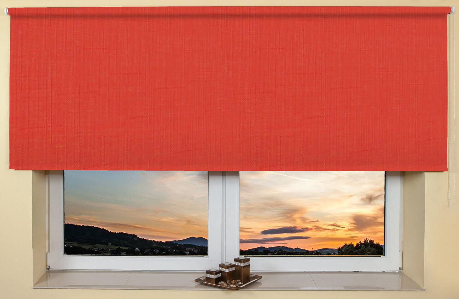 Seina / lae rulookardin 180x170 cm, 877 Oranž hind ja info | Rulood | hansapost.ee