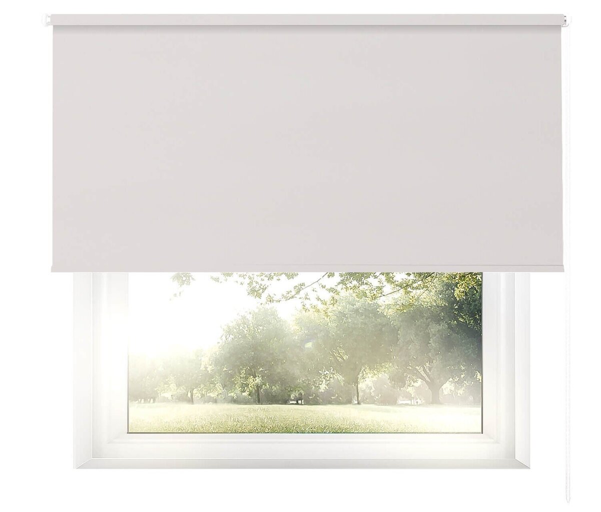 Valguskindel seinapealne ruloo Blackout 100x170 cm, pg-11 valge hind ja info | Rulood | hansapost.ee