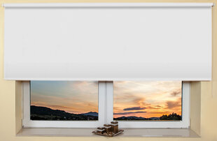 Настенный/потолочный ролет 160x170 см, 800 Белый цена и информация | Рулонные шторы | hansapost.ee