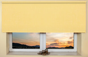 Настенный/потолочный ролет 180x170 см, 2072 Желтый цена и информация | Рулонные шторы | hansapost.ee