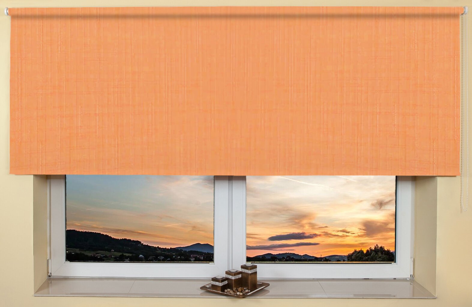 Seina / lae ruloo 80x240 cm, 2071 Oranž hind ja info | Rulood | hansapost.ee