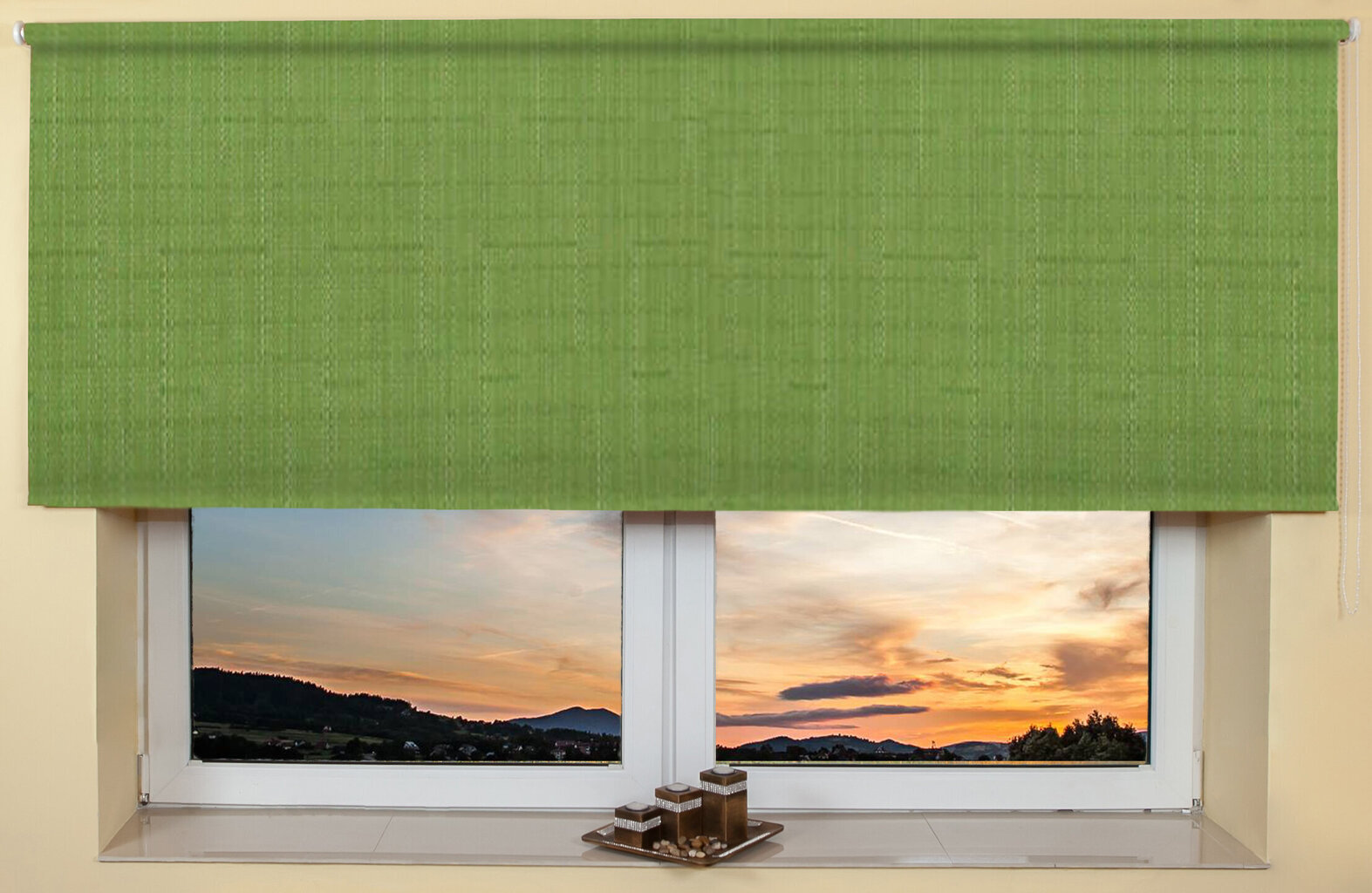 Seina / lae ruloo 180x170 cm, 2098 Roheline hind ja info | Rulood | hansapost.ee