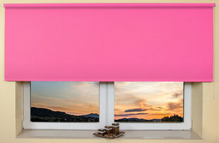 Настенный/потолочный ролет 150x170 см, 105 Розовый цена и информация | Рулонные шторы | hansapost.ee
