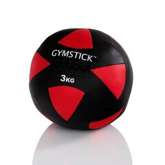 Весовой мяч Gymstick, черный/красный цена и информация | Медболы | hansapost.ee
